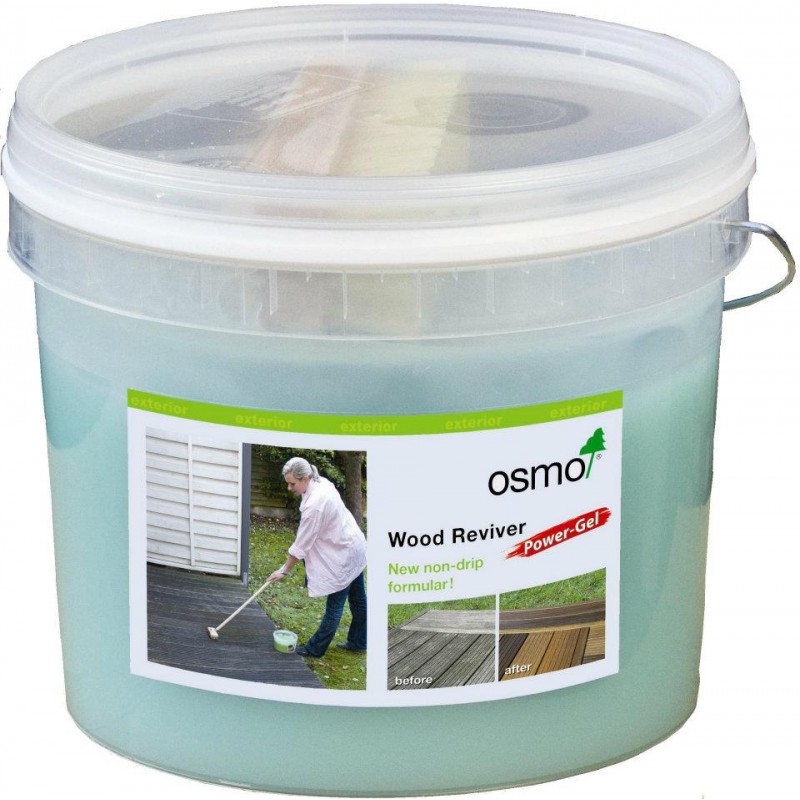 Osmo Wood Reviver Power Gel 6609D 2.5 litre with 150mm Brush Osmo Wood Reviver Power Gel 6609D 2.5 litre with 150mm Brush