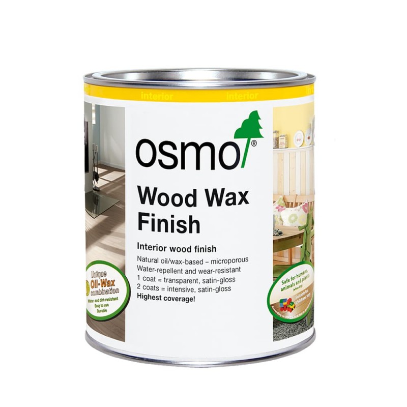 Osmo Wood Wax Finish Transparent 2.5 Litres Osmo Wood Wax Finish Transparent 2.5 Litres