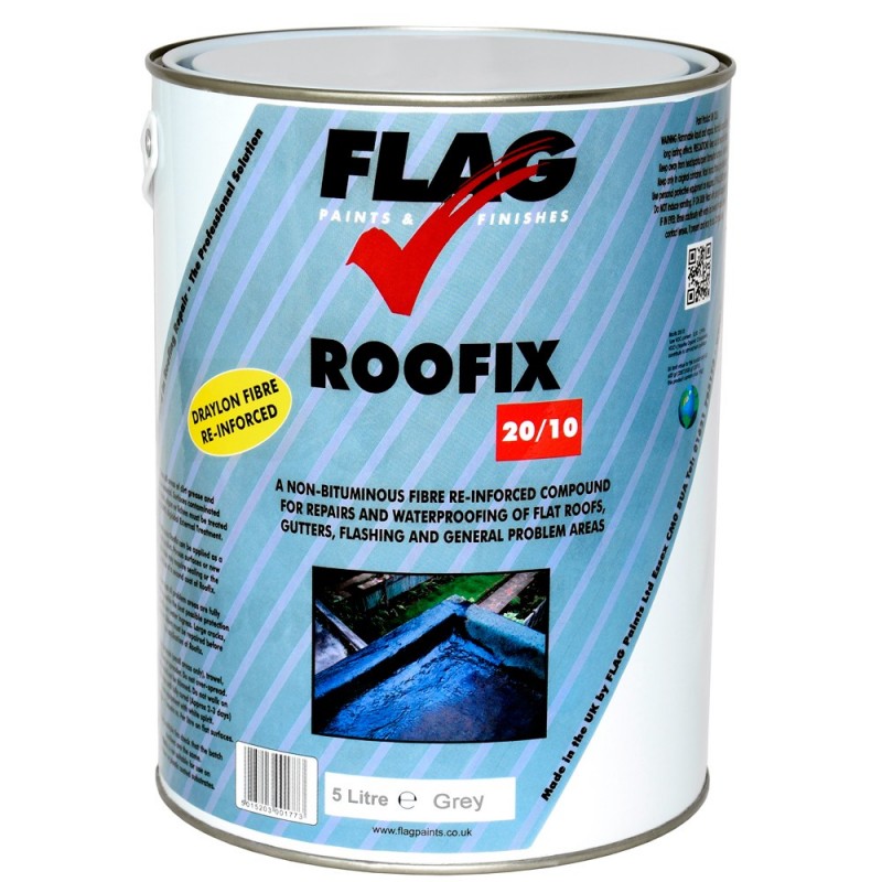 Roofix 20/10 (Multi-Surface) 5 litre Grey - Waterproof Coating